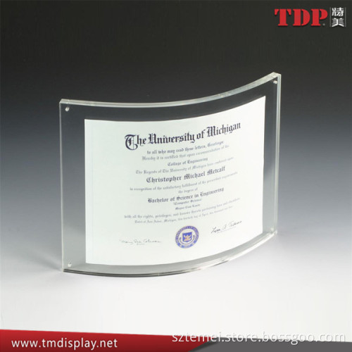 Acrylic Photo Frame/Pmma Picture Frame